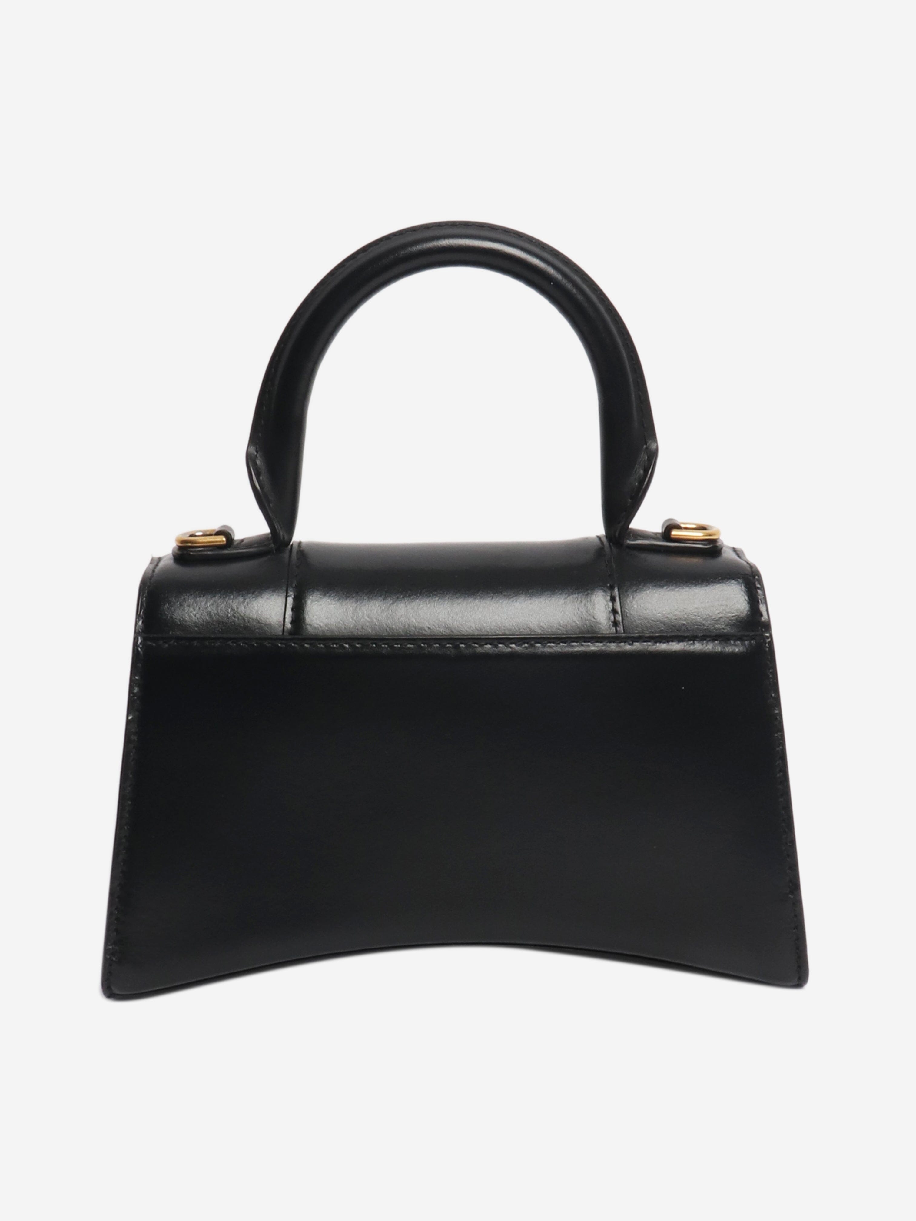 Black Hourglass leather 2way bag Cross-body bags Balenciaga 