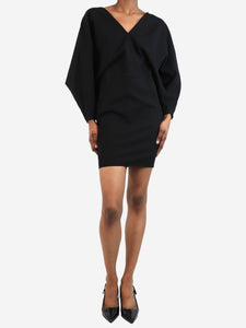 Rick Owens Black Batwing Mini Dress - UK 8