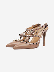 Valentino Neutral Rockstud pumps - size EU 38.5