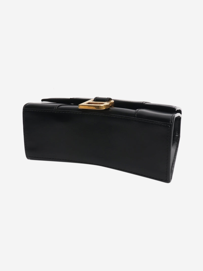 Black Hourglass leather 2way bag Cross-body bags Balenciaga 
