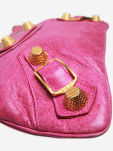 Balenciaga Pink Magenta clutch bag