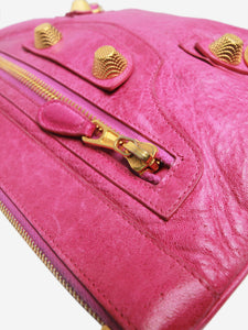 Balenciaga Pink Magenta clutch bag