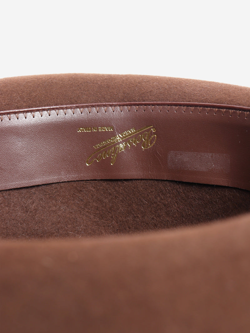 Brown Trilby hat Hats Borsalino 