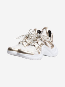 Louis Vuitton White Archlight trainers - size EU 41