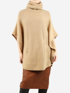 Ralph Lauren Ralph Lauren Camel heavyweight cashmere poncho - size S