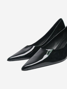 Anine Bing Black Hilda patent pumps - size EU 38