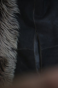 Isabel Marant Etoile Grey checkered wool-blend scarf coat - size UK 10