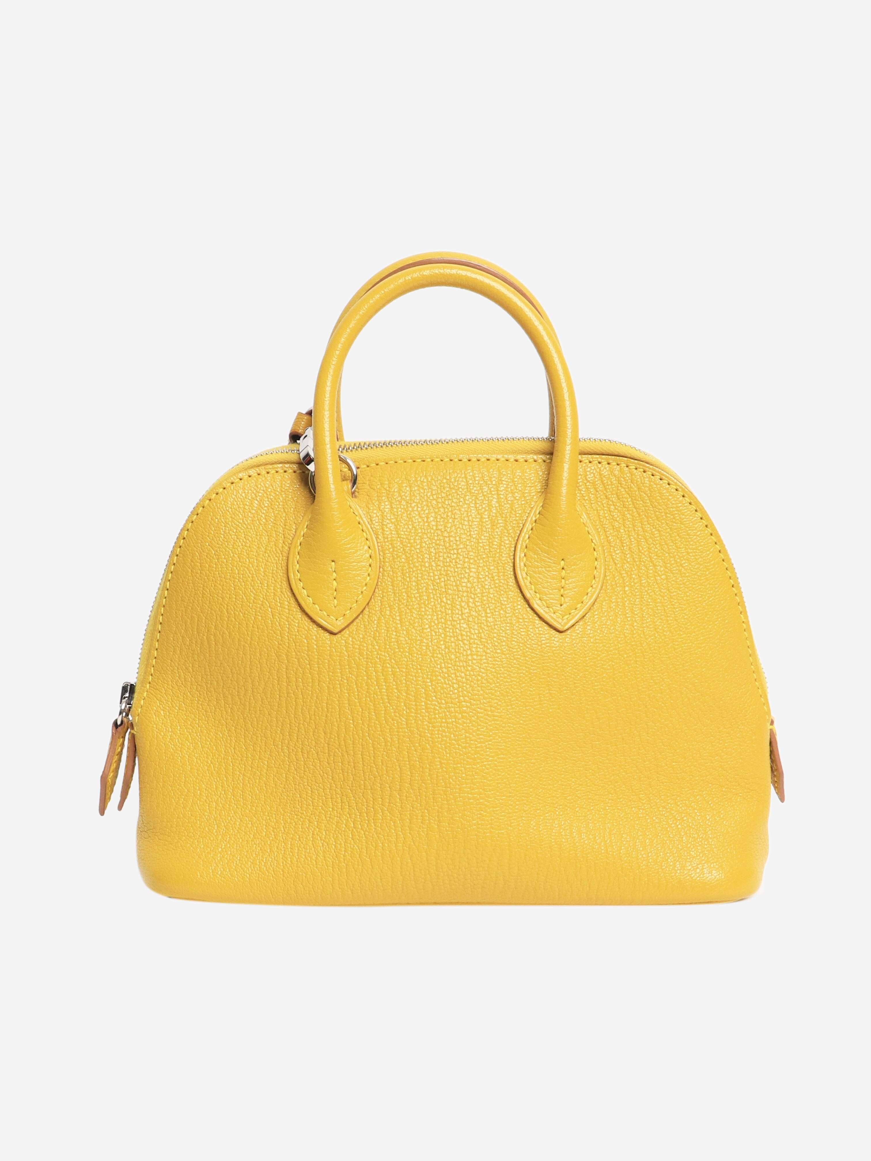 Yellow mini Bolide bag Cross-body bags Hermes 