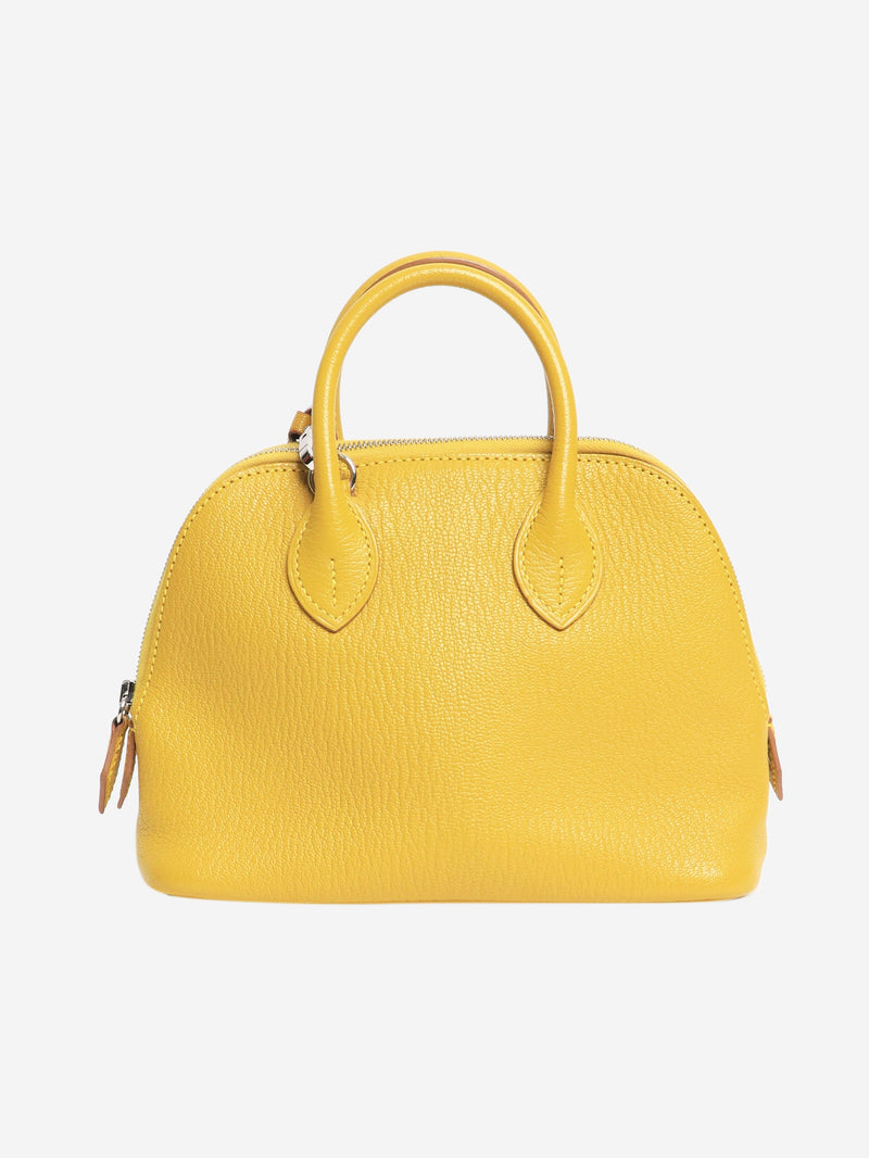 Yellow mini Bolide bag Cross-body bags Hermes 