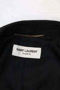 Saint Laurent Black wool jacket - size UK 8