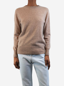 We Norwegians Taupe cashmere sweater - size XS