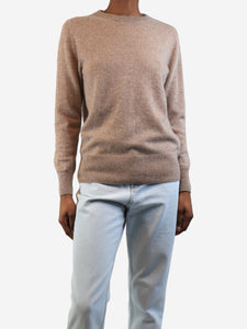 We Norwegians Taupe cashmere sweater - size XS