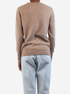 We Norwegians Taupe cashmere sweater - size XS
