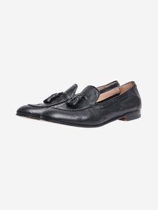 Fratelli Rossetti Black Brera loafers - size EU 38