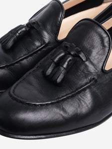 Fratelli Rossetti Black Brera loafers - size EU 38