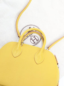 Hermes Yellow mini Bolide bag