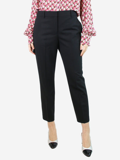 Black tailored trousers - size UK 12 Trousers Theory 