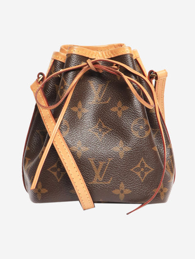 Brown Monogram mini drawstring bag Cross-body bags Louis Vuitton 