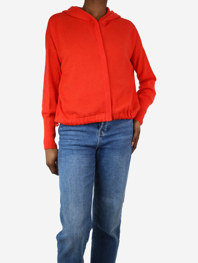 Red hooded cashmere jumper - size XS Knitwear ME+EM 