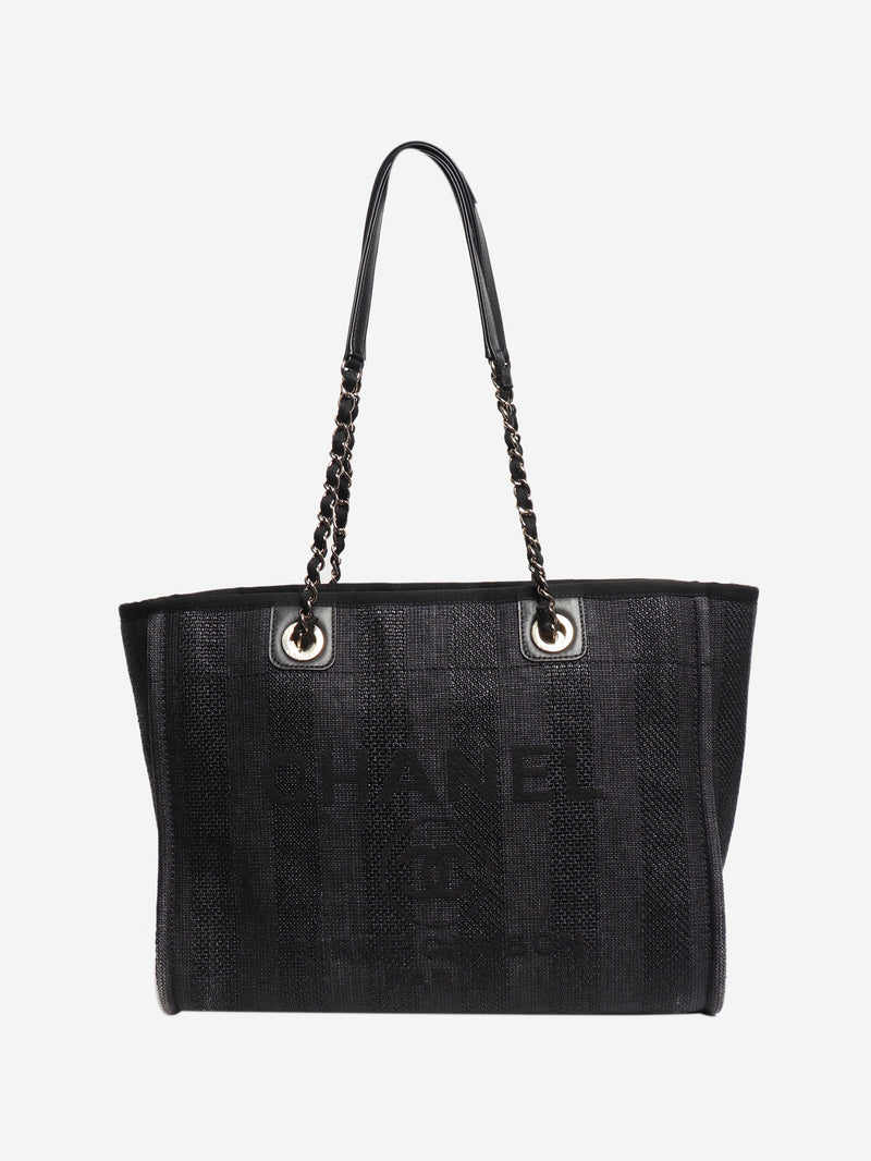 2019 Black Deauville tote bag Tote Bags Chanel 