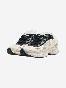 Adidas x Raf Simons Cream Ozweego III trainers - size UK 5