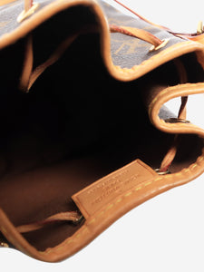 Louis Vuitton Brown Monogram mini drawstring bag
