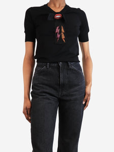 Gucci Sequined lightning bolt blouse - size XS