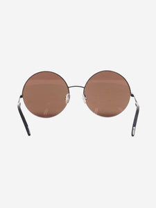 Victoria Beckham Black round sunglasses