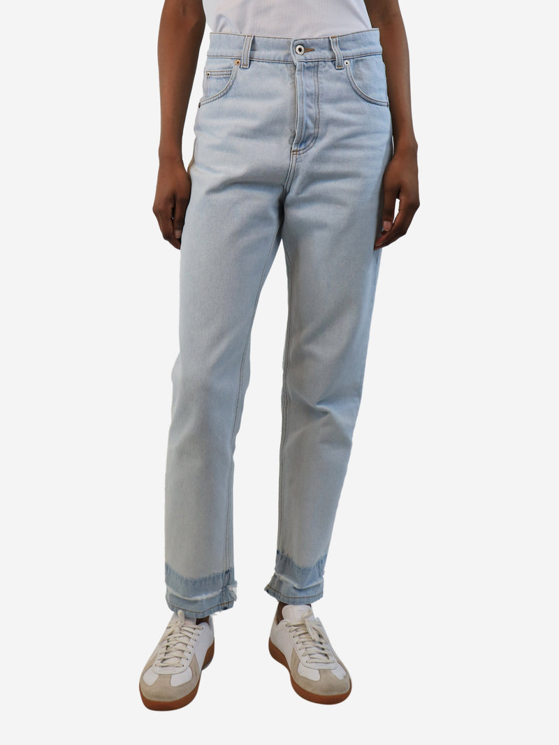 distressed jeans
