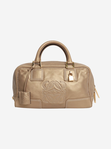 Gold Amazona leather bag product image