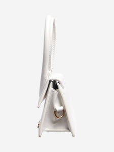 Jacquemus White Mini Chiquito leather cross-body bag