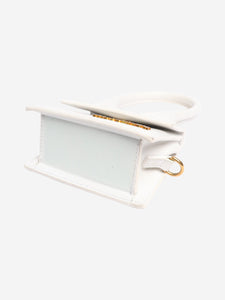 Jacquemus White Mini Chiquito leather cross-body bag