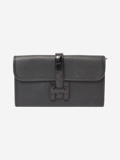 Black Jige clutch bag Clutch bags Hermes 