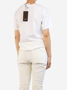 Weekend Max Mara White cross stitch T-shirt - size S