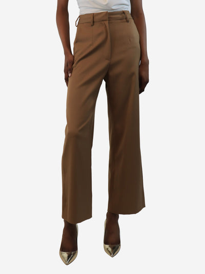 Camel high-waisted wide-leg trousers - size UK 6 Trousers MM6 Maison Margiela 