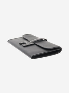 Hermes Black Jige clutch bag