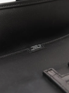 Hermes Black Jige clutch bag