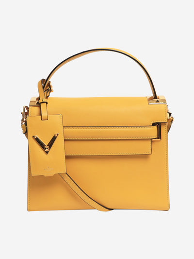 Yellow My Rockstud leather shoulder bag Shoulder bags Valentino 