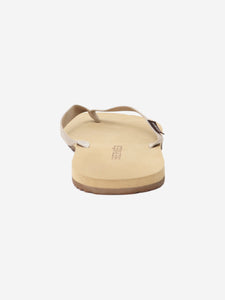 Hermes Beige Isolella sandals