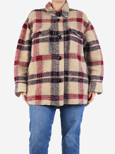 Isabel Marant Etoile Purple shacket - size UK 12