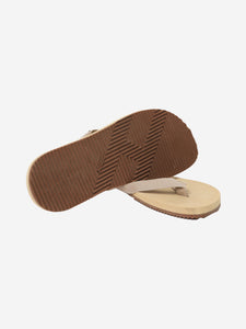 Hermes Beige Isolella sandals
