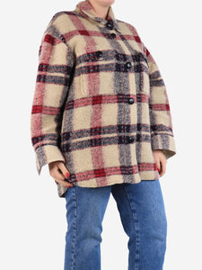 Isabel Marant Etoile Purple shacket - size UK 12