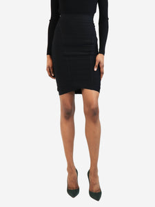 Herve Leger Black bandage skirt - size XS