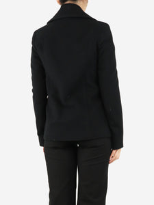 Givenchy Black wool coat - size UK 8