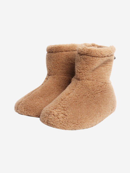 Brown sheepskin boots - size EU 37 (UK 4) alternate image