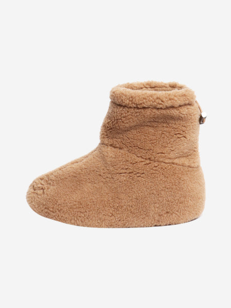 Brown sheepskin boots - size EU 37 (UK 4) product image
