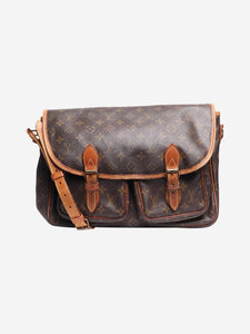 Louis Vuitton Brown vintage 1990 Monogram satchel bag