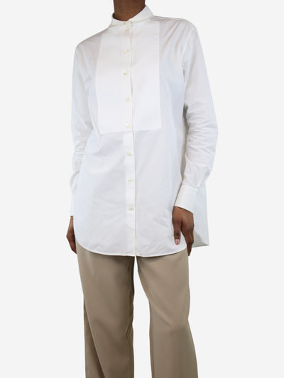 White long cotton shirt - size UK 6 Tops Celine 