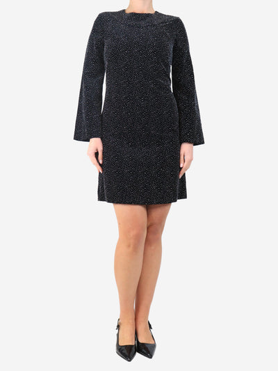 Black sparkly polka dot mini dress - size Dresses Bella Freud 