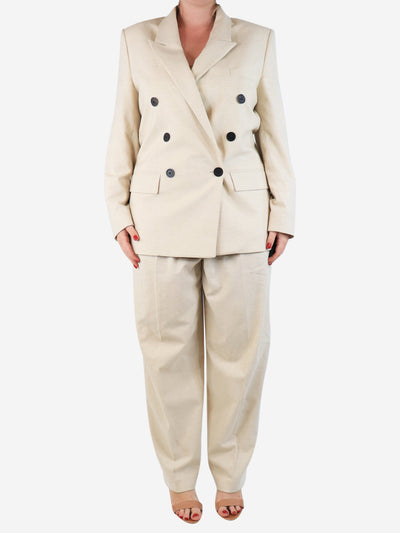 Neutral blazer and trousers set - size UK 12 Sets Isabel Marant Etoile 